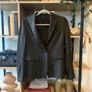🪐🪐🪐rag and bone Soft Lighweight Wool Blazer Size 00 Business Natural